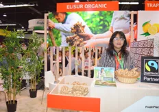 Elisur Organic are ginger producers from with Peru Carolina Barrera saying they are in season, while there are some challenges for the industry.